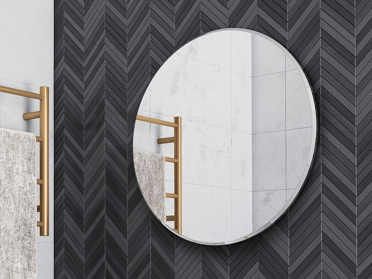 Thermogroup Ablaze Round Mirror