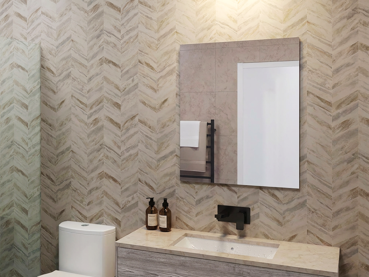 Thermogroup Ablaze Square Mirror