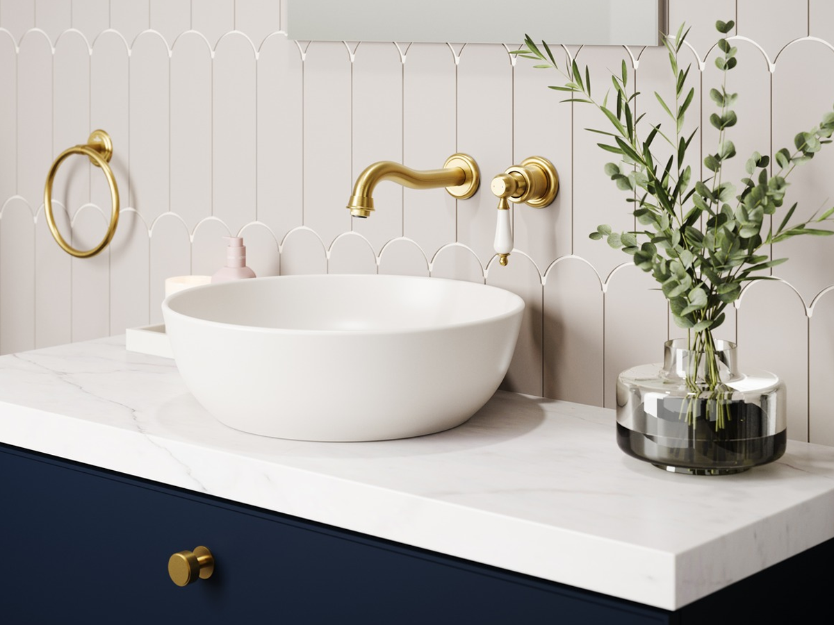 Villeroy & Boch Avia 2.0 in Brushed Gold