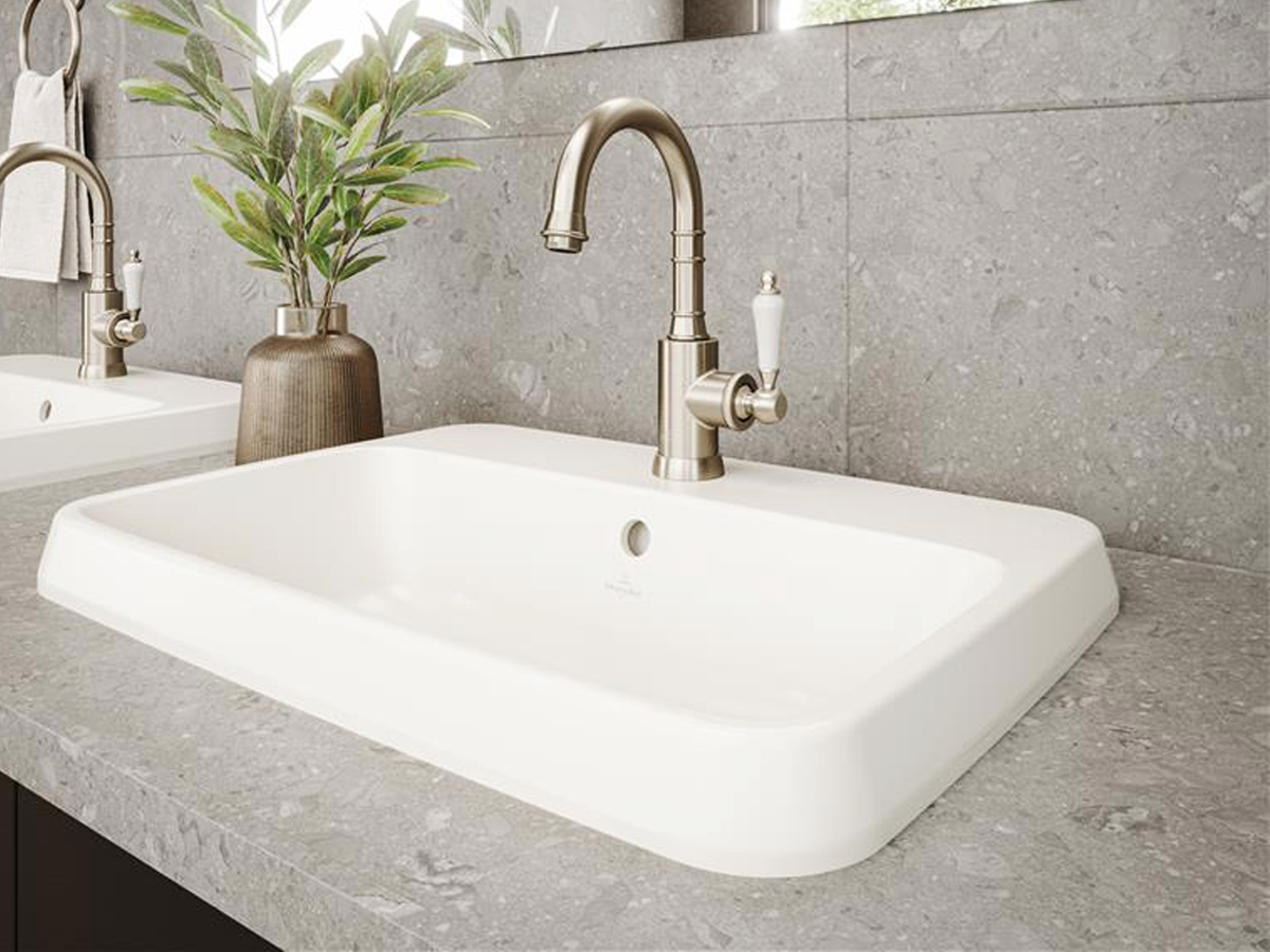 Villeroy & Boch Basins in Alpine White