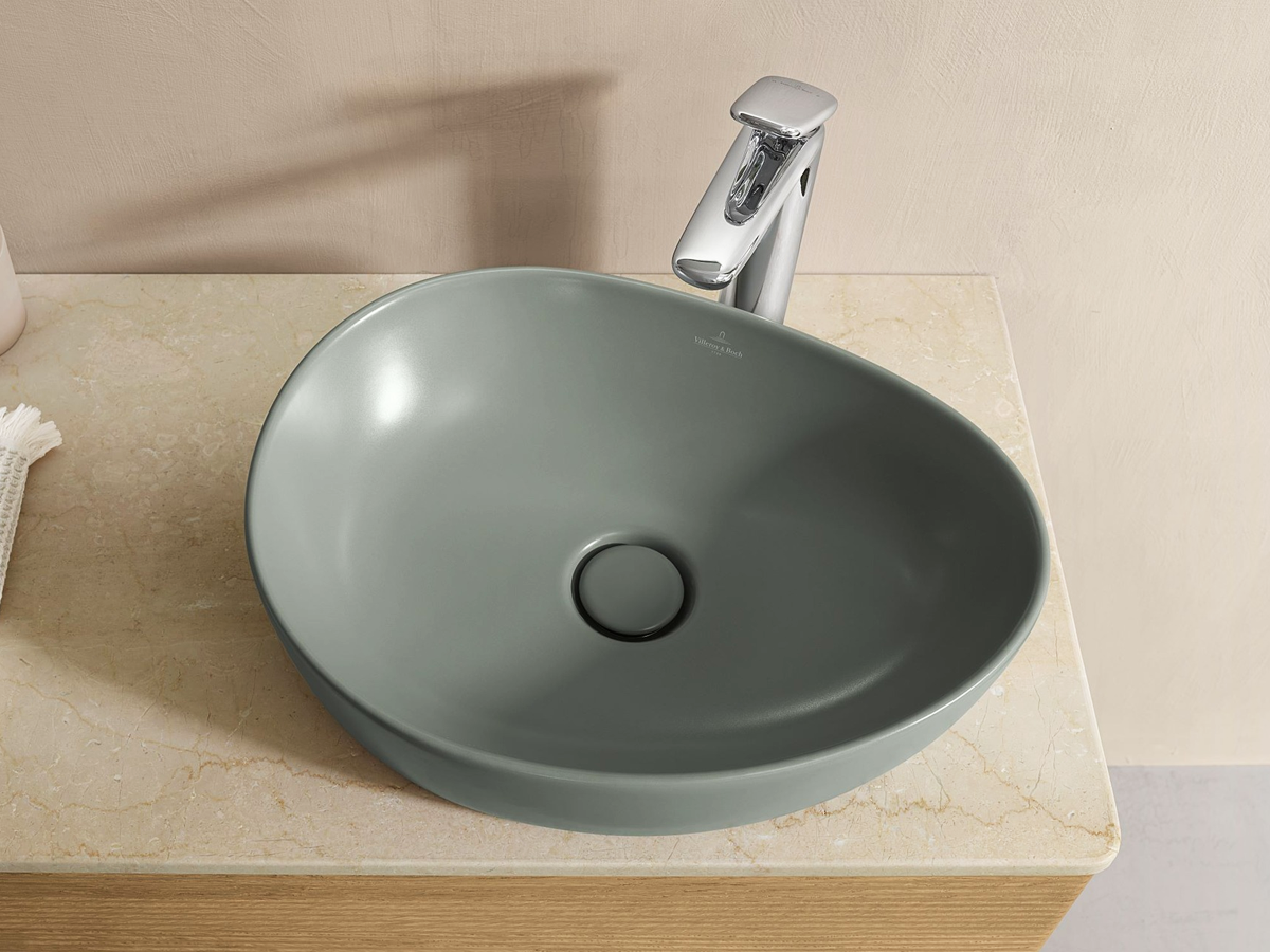 Villeroy & Boch Basins in Morning Green