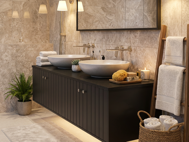 Villeroy & Boch Basins in Stone White