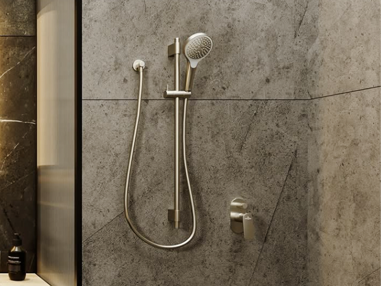 Villeroy & Boch Embrace in Brushed Nickel