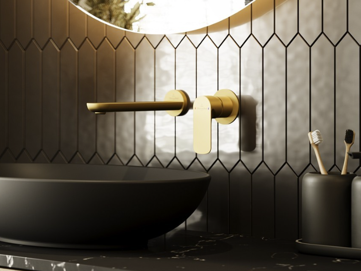Villeroy & Boch O.Novo in Brushed Gold