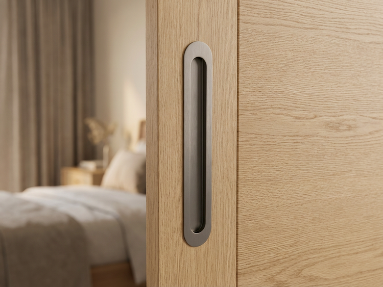 Zanda Pull Handles in Graphite Nickel