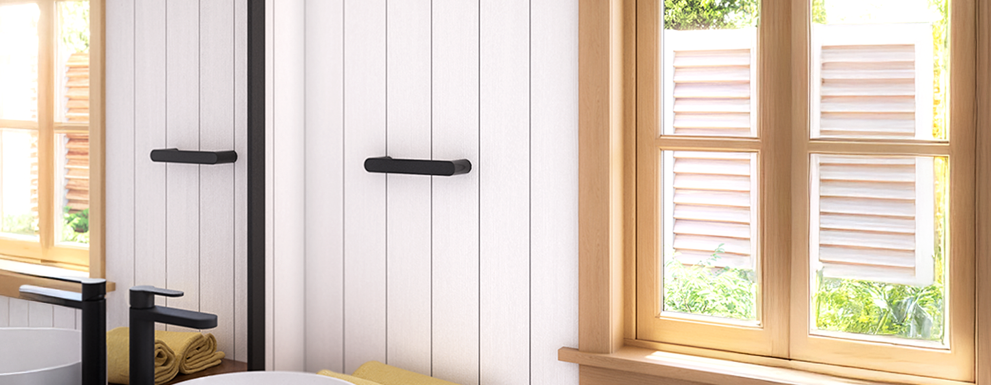 Bathroom Black Towel Rails