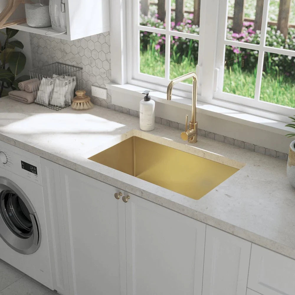 Brass Gold Laundry Sinks