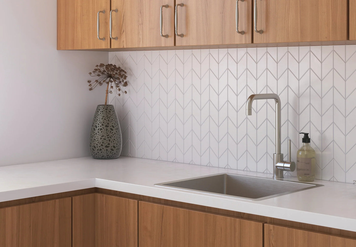 Square Kitchen Mixer Taps