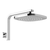 Phoenix Nuage High-Rise Shower Arm & Rose Chrome