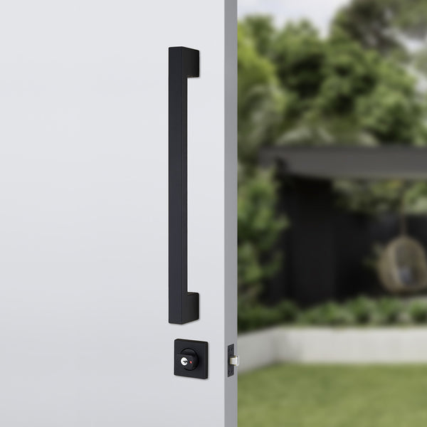 Lockwood Paradigm Pull Handle Double Cylinder Deadbolt Matte Black