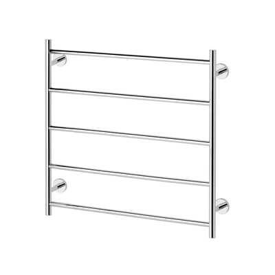 Phoenix Radii Heated Towel Ladder 750mm x 740mm Chrome