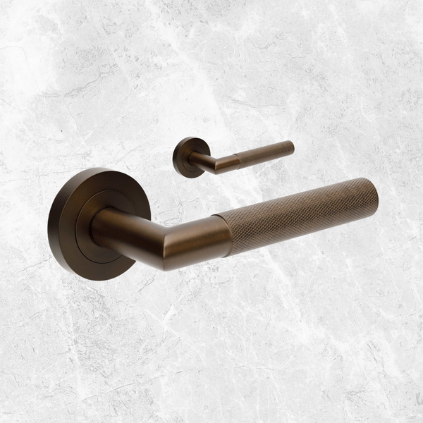 Zanda Vertex Lever Handle Ember Bronze