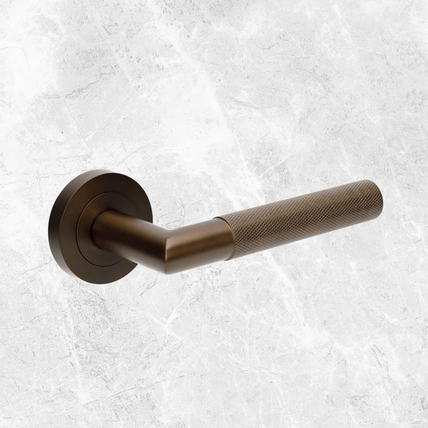 Zanda Vertex Lever Handle Ember Bronze