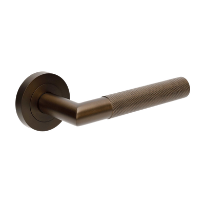 Zanda Vertex Passage Lever Handle Ember Bronze