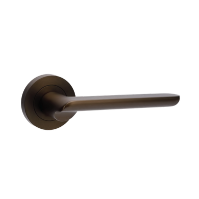 Zanda Regent Passage Lever Set Door Handle Ember Bronze