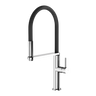Phoenix Blix Flexible Hose Chrome Sink Mixer Round
