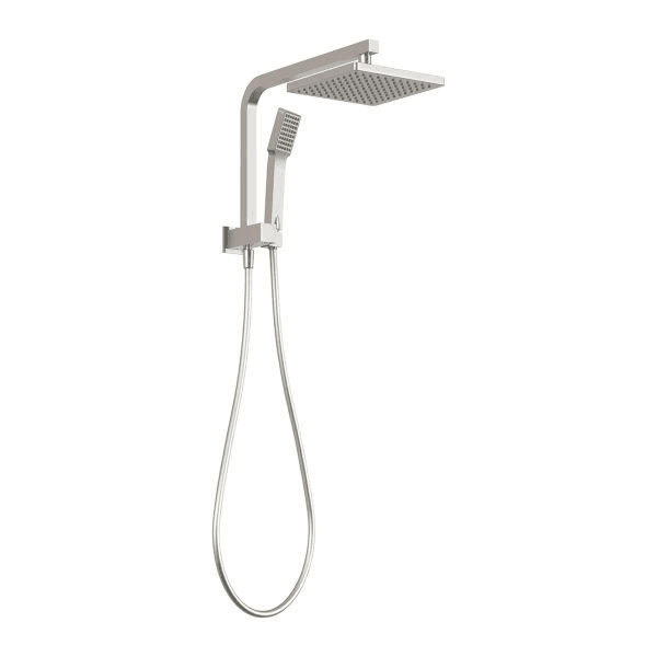 Lexi Compact Twin Shower Brushed Nickel