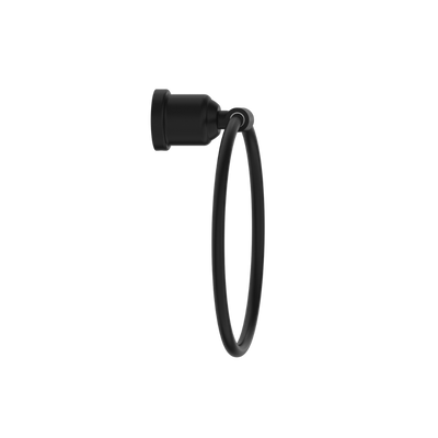 York Towel Ring Matte Black