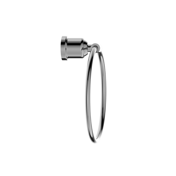 Nero York Towel Ring Chrome