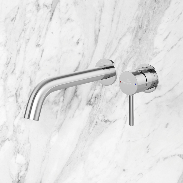 Villeroy & Boch Vita 25mm Wall Mounted Basin Mixer (Trim Kit Only) Chrome Lead Free