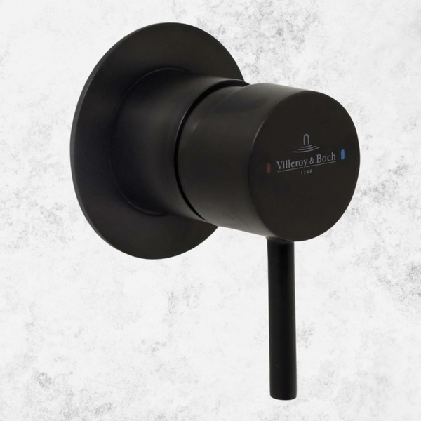 Villeroy & Boch Vita Shower Mixer Matte Black (Trim Kit Only)