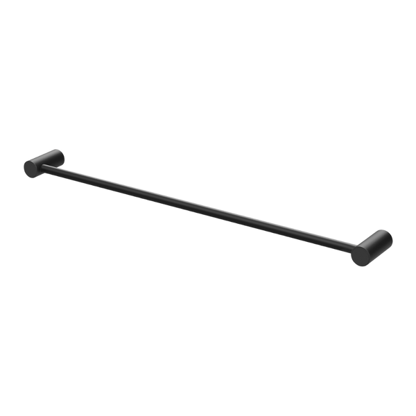 Phoenix Vivid Slimline Single Towel Rail 600mm Matte Black