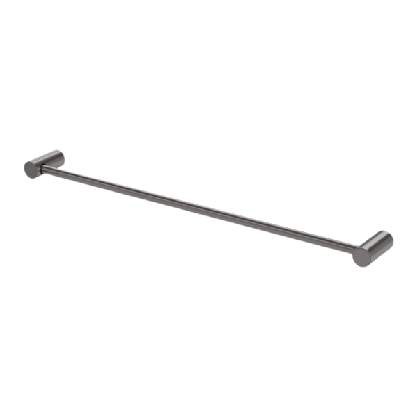 Phoenix Vivid Slimline Single Towel Rail 600mm Brushed Carbon