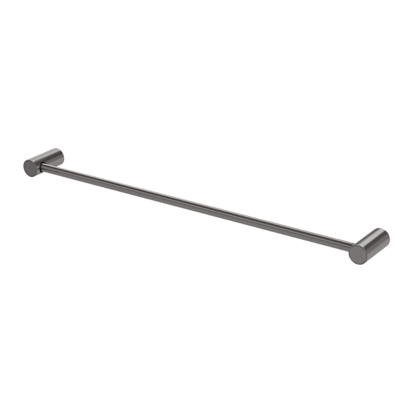 Phoenix Vivid Slimline Single Towel Rail 600mm Brushed Carbon