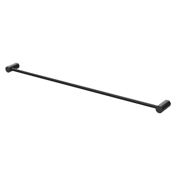 Phoenix Vivid Slimline Single Towel Rail 800mm Matte Black