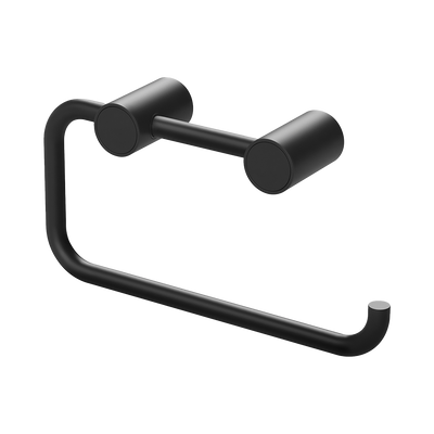 Phoenix Vivid Slimline Toilet Roll Holder Matte Black