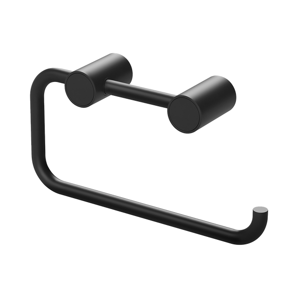 Phoenix Vivid Slimline Toilet Roll Holder Matte Black