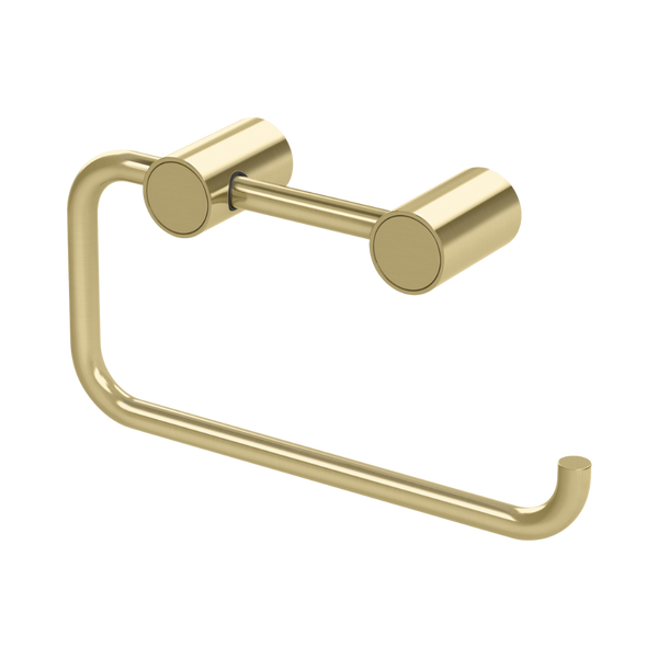 Phoenix Vivid Slimline Toilet Roll Holder Brushed Gold