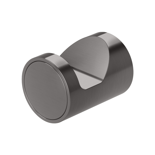 Phoenix Vivid Slimline Robe Hook Brushed Carbon