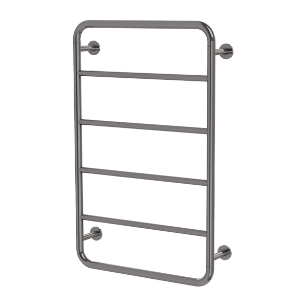 Phoenix Vivid Slimline Towel Ladder 800 X 500mm Brushed Carbon