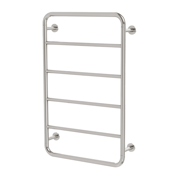 Phoenix Vivid Slimline Towel Ladder 800 X 500mm Brushed Nickel
