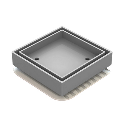 Art Australia 100mm Square Bermuda Megaflex 50mm Outlet Chrome