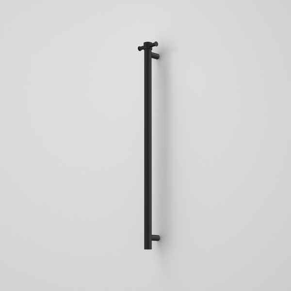 Caroma Liano II Heated Towel Rail Vertical Matte Black