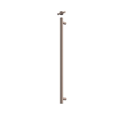 Caroma Liano II Heated Towel Rail Vertical Brushed Bronze (Transformer not included)