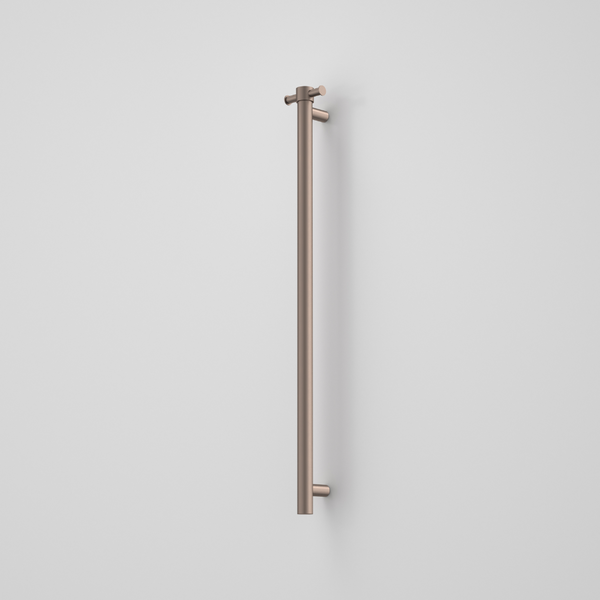 Caroma Liano II Heated Towel Rail Vertical Brushed Bronze