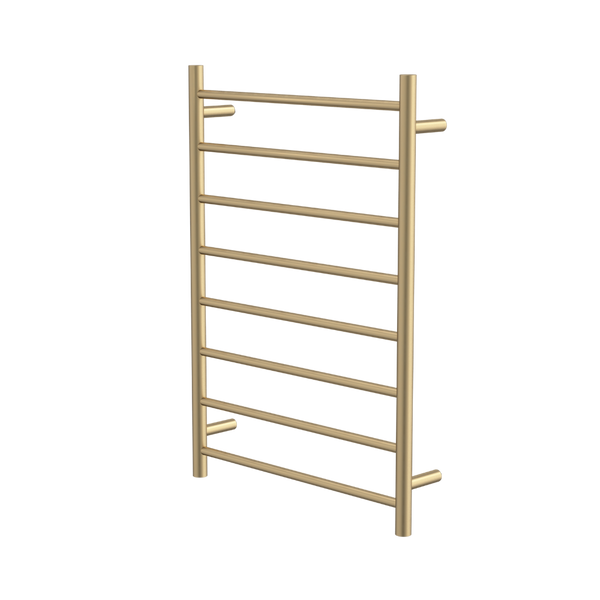 Caroma Liano II Heated Towel Ladder Brushed Brass