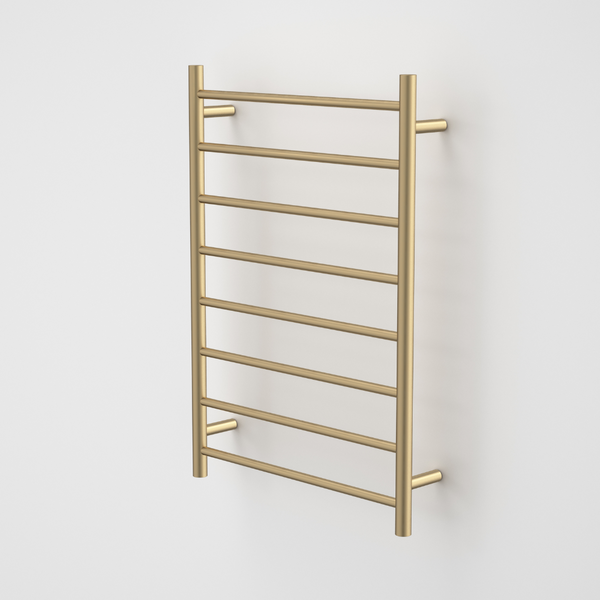 Caroma Liano II Heated Towel Ladder Brushed Brass
