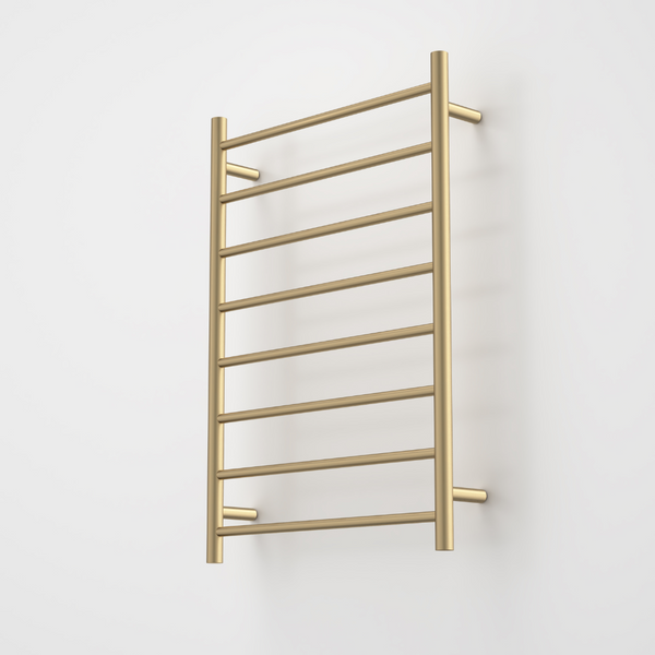 Caroma Liano II Heated Towel Ladder Brushed Brass