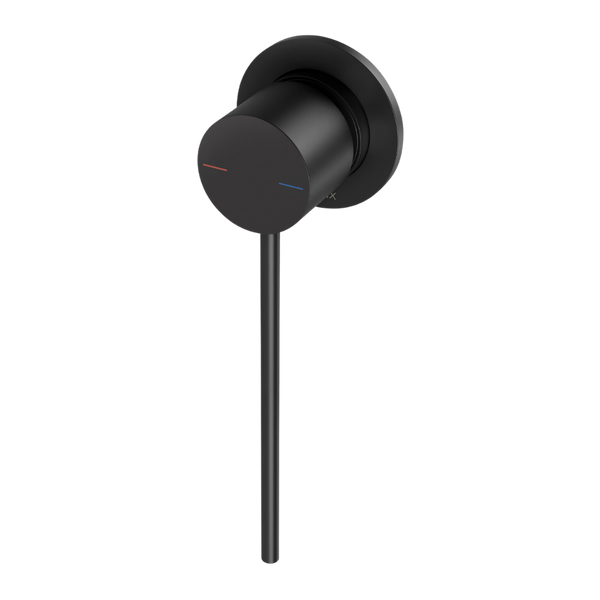 Phoenix Vivid Slimline SwitchMix Shower / Wall Mixer 60mm Backplate and Extended Lever Matte Black