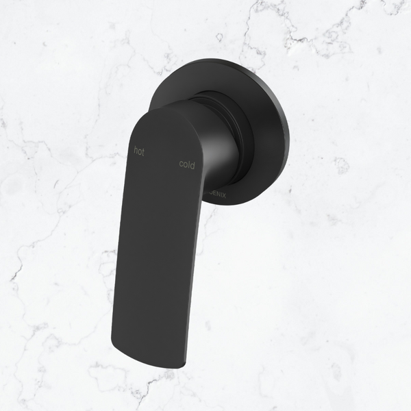 Phoenix Mekko SwitchMix Wall Mixer Fit-Off Kit Round Lead Free Matte Black