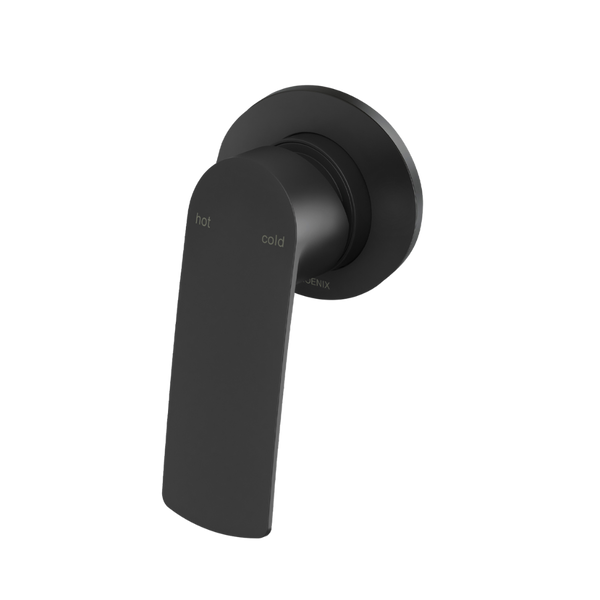 Phoenix Mekko SwitchMix Wall Mixer Fit-Off Kit Round Lead Free Matte Black