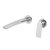 Phoenix Mekko SwitchMix Wall Basin / Bath Mixer Set 200mm Round Plates (Fit-Off Kit Only) Lead Free Chrome