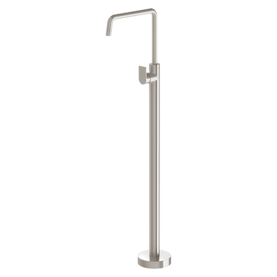 Phoenix Mekko Floor Mounted Bath Mixer Brushed Nickel