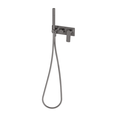 Phoenix Mekko Wall Shower System Brushed Carbon