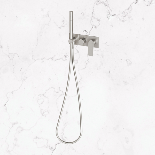 Phoenix Mekko Wall Shower System Brushed Nickel