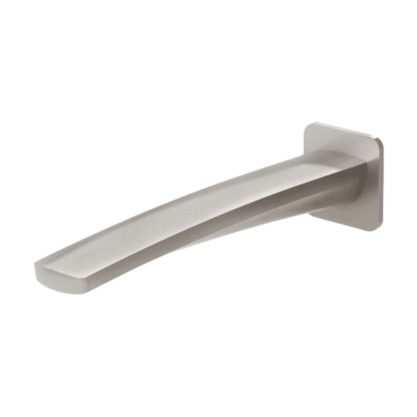 Phoenix Mekko Wall Basin Outlet 200mm Brushed Nickel Lead Free